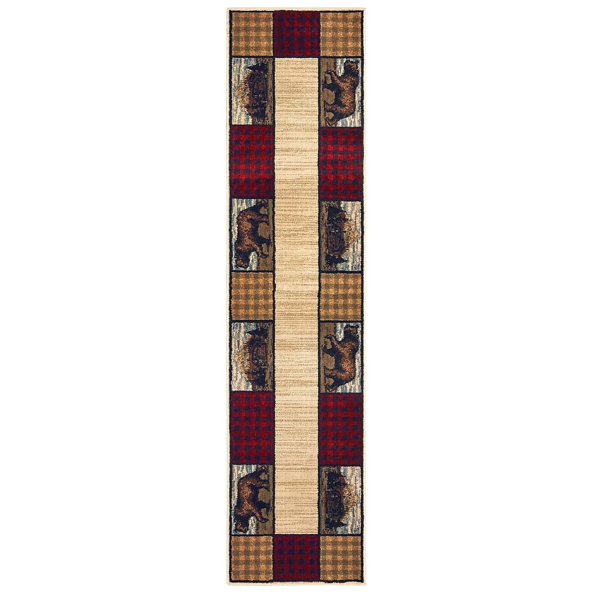 Oriental Weavers Sphinx Woodlands 9603C Ivory / Multi Rugs.