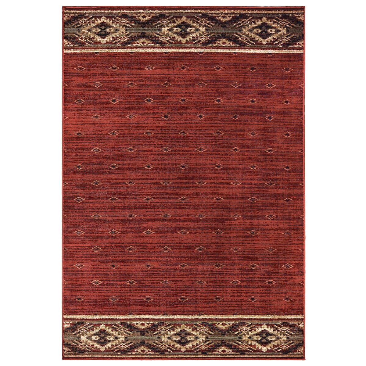 Oriental Weavers Sphinx Woodlands 9652C Red / Gold Rugs.