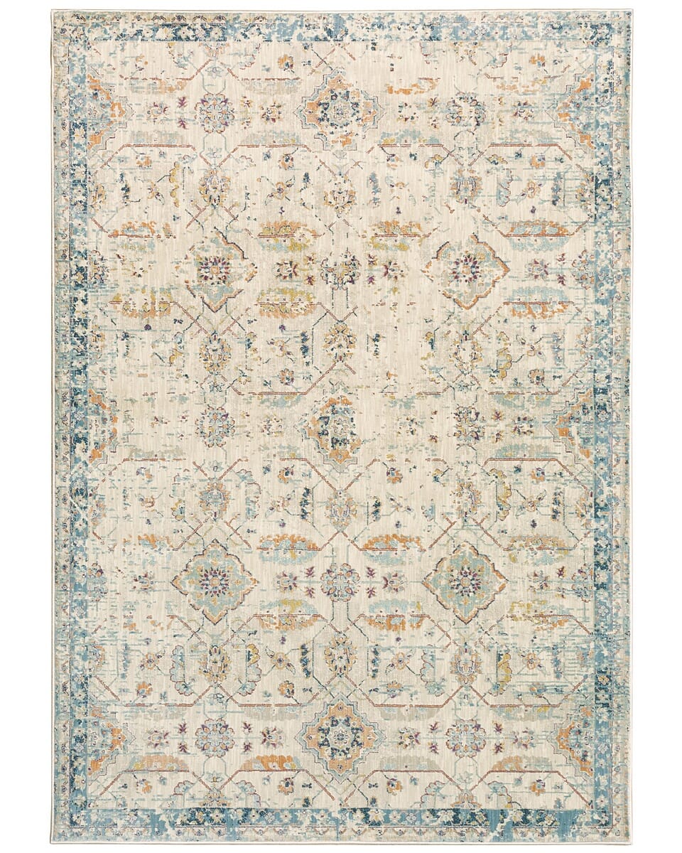 Oriental Weavers Sphinx Xanadu 47H Beige / Blue Rugs.