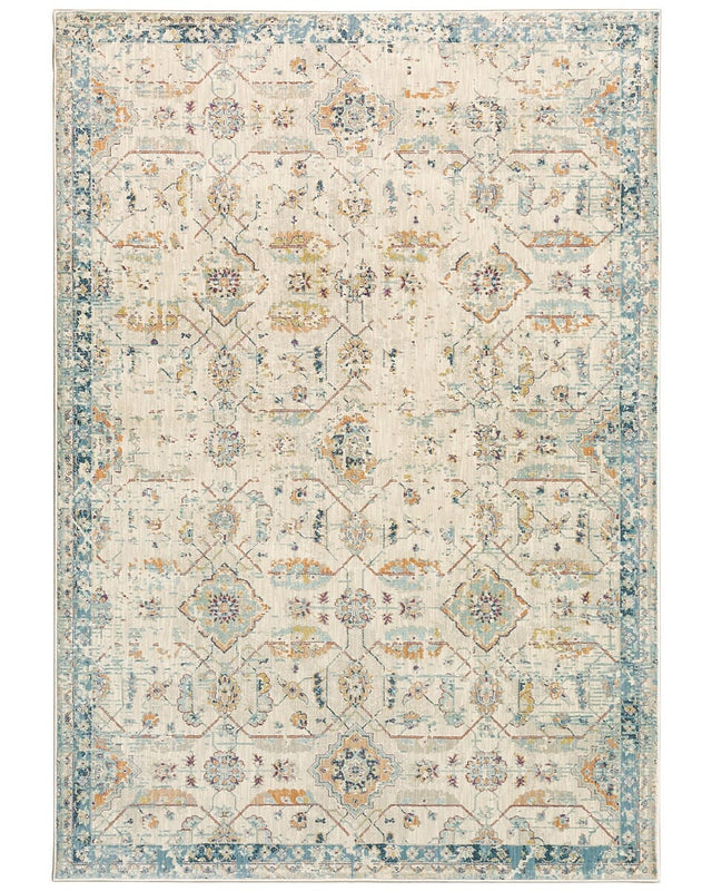 Oriental Weavers Sphinx Xanadu 47H Beige / Blue Rugs.