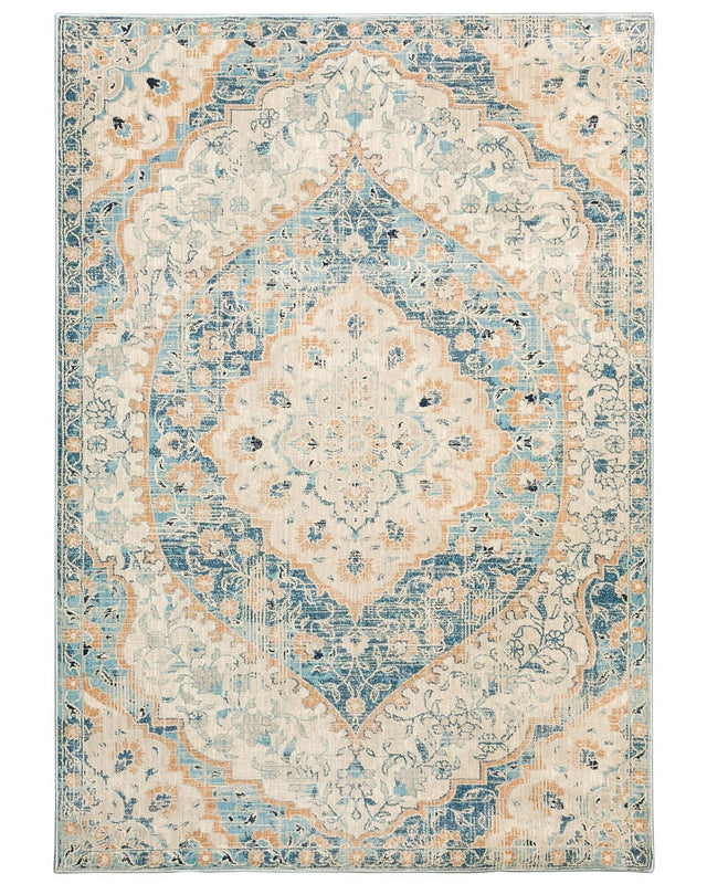 Oriental Weavers Sphinx Xanadu 532L Blue / Orange Rugs.