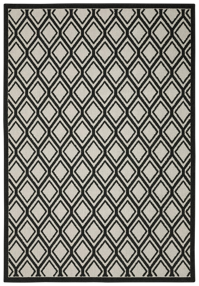 Oriental Weavers Torrey 4151G Beige/ Black Rug.