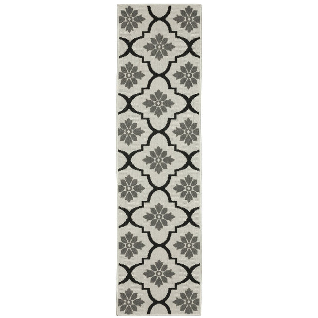 Oriental Weavers Torrey 5562E Beige/ Black Rug.