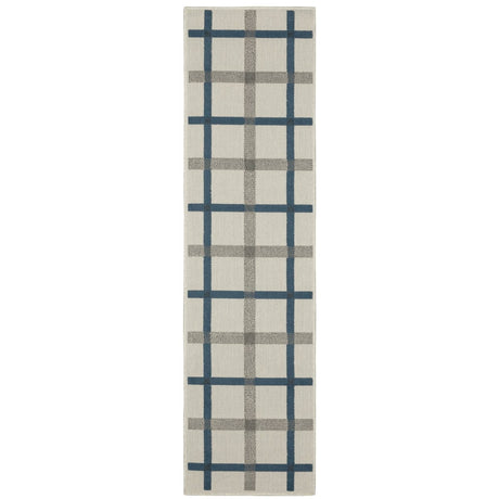 Oriental Weavers Torrey 7150H Beige/ Blue Rug.