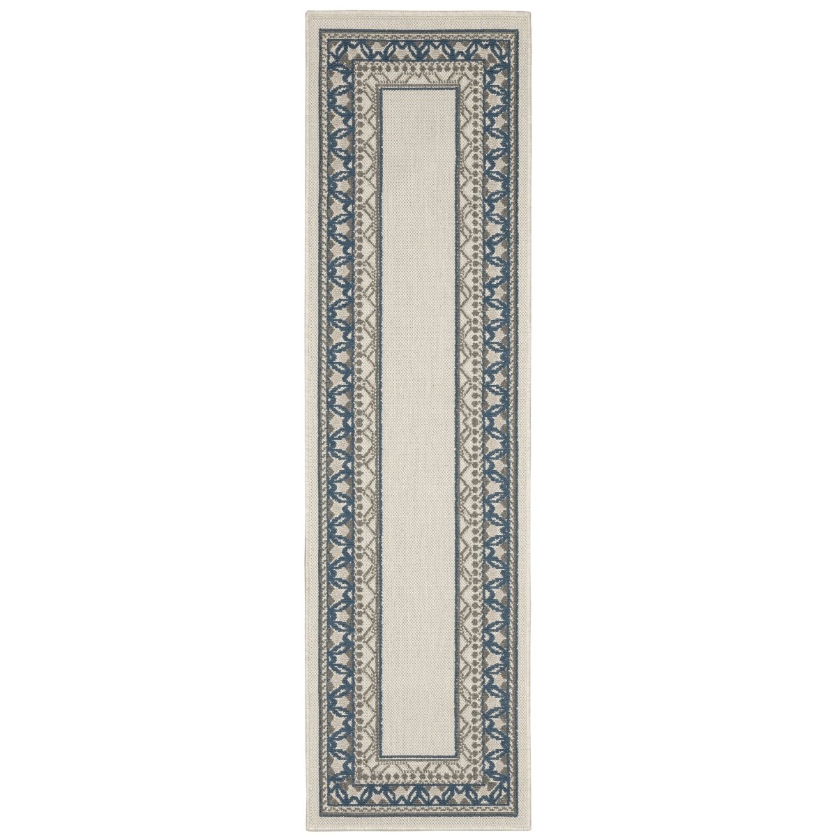 Oriental Weavers Torrey 8020W Beige/ Blue Rug.