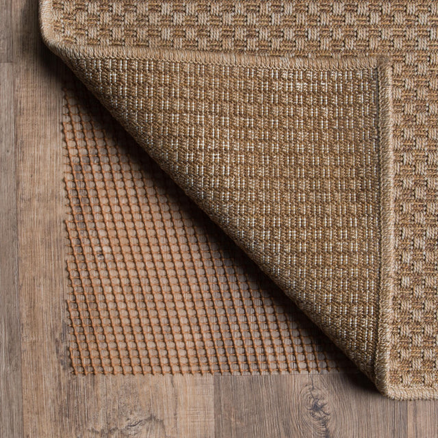 Outdoor rug pad construction detail