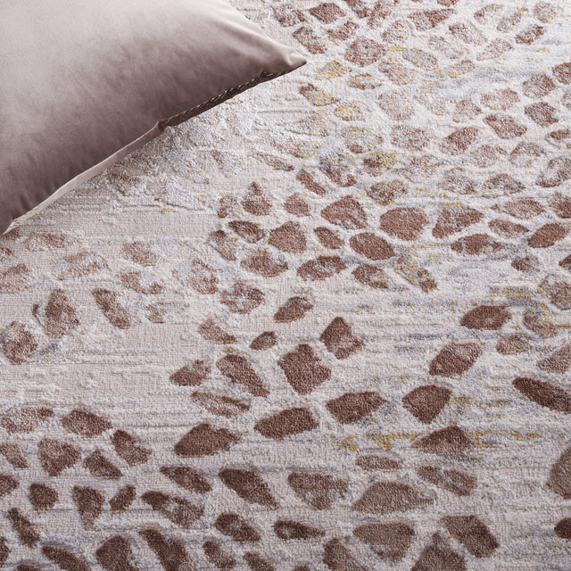 Safavieh Palma Pam308A Beige/Brown Rug.