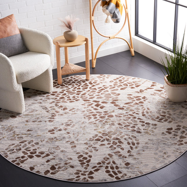 Safavieh Palma Pam308A Beige/Brown Rug.