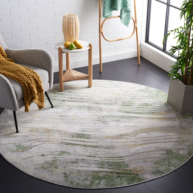 Safavieh Palma Pam316B Beige/Green Rug.