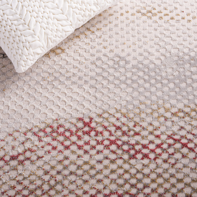 Safavieh Palma Pam324F Light Grey/Red Rug.