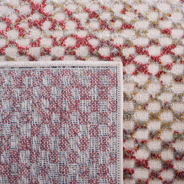 Safavieh Palma Pam324F Light Grey/Red Rug.