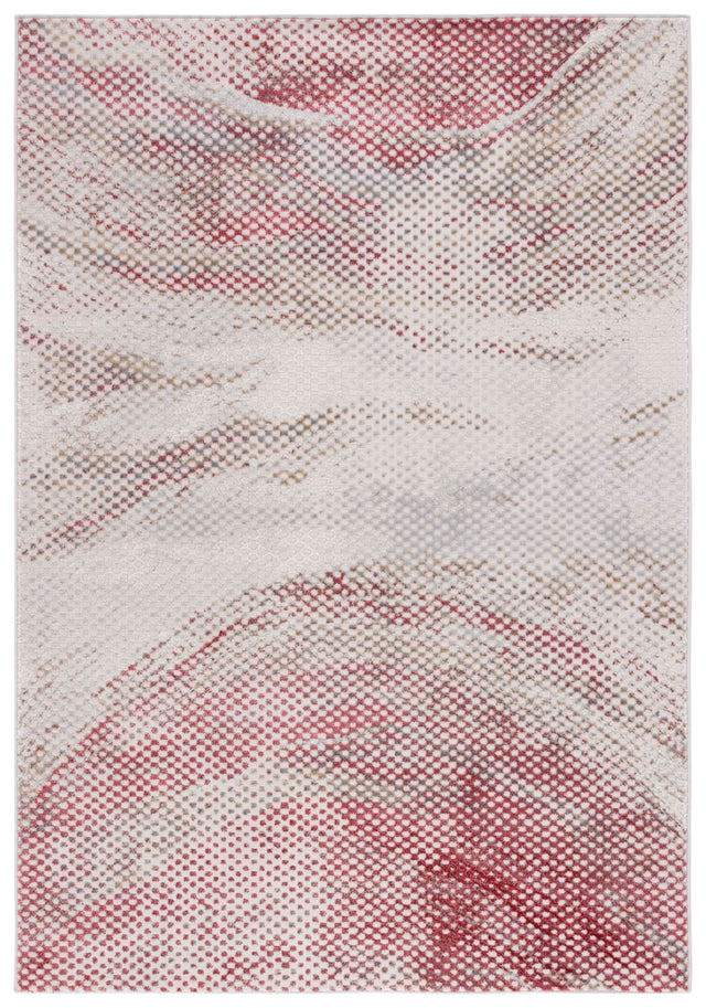 Safavieh Palma Pam324F Light Grey/Red Rug.