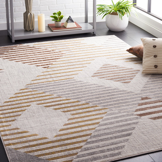 Safavieh Palma Pam328A Beige/Light Grey Rug.