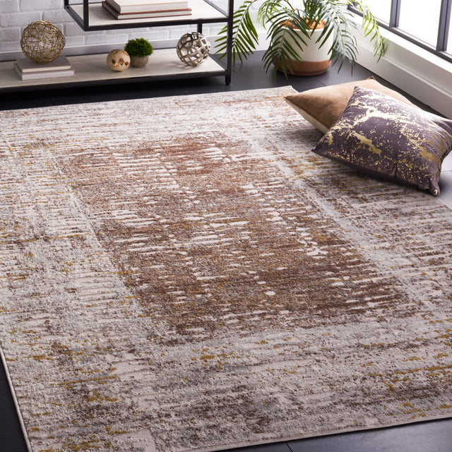Safavieh Palma Pam344B Beige/Brown Rug.