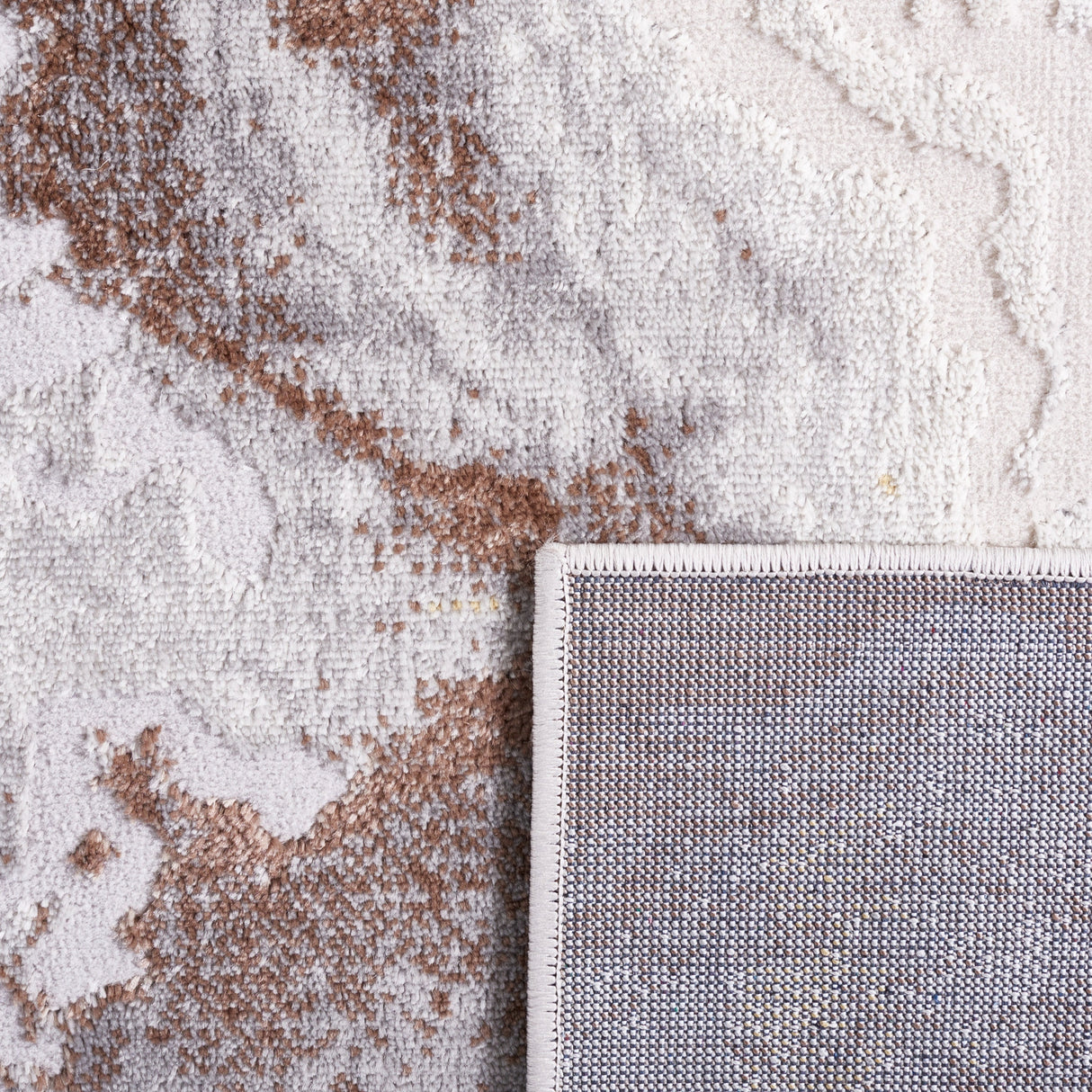 Safavieh Palma Pam348B Beige/Brown Rug.