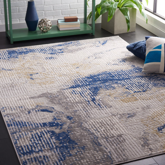 Safavieh Palma Pam350A Beige/Blue Rug.
