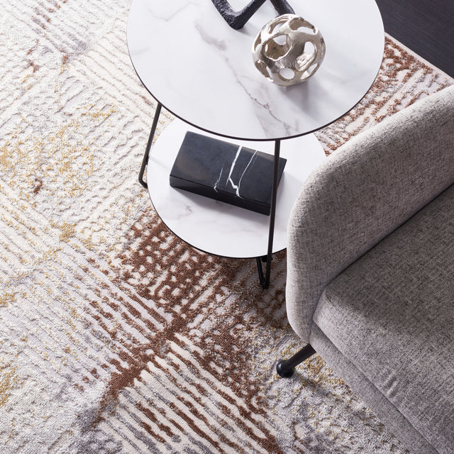 Safavieh Palma Pam350C Beige/Brown Rug.