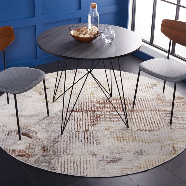 Safavieh Palma Pam350C Beige/Brown Rug.