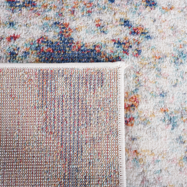 Safavieh Phoenix Phx500A Ivory/Blue Rust Rug.