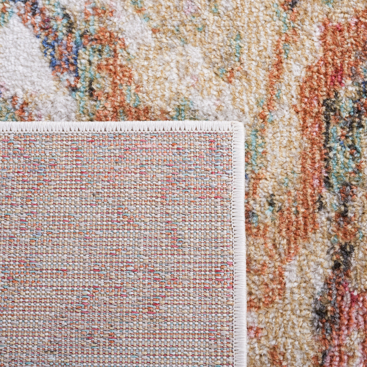 Safavieh Phoenix Phx504A Ivory/Gold Rust Rug.