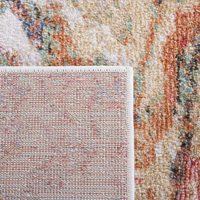 Safavieh Phoenix Phx504A Ivory/Gold Rust Rug.