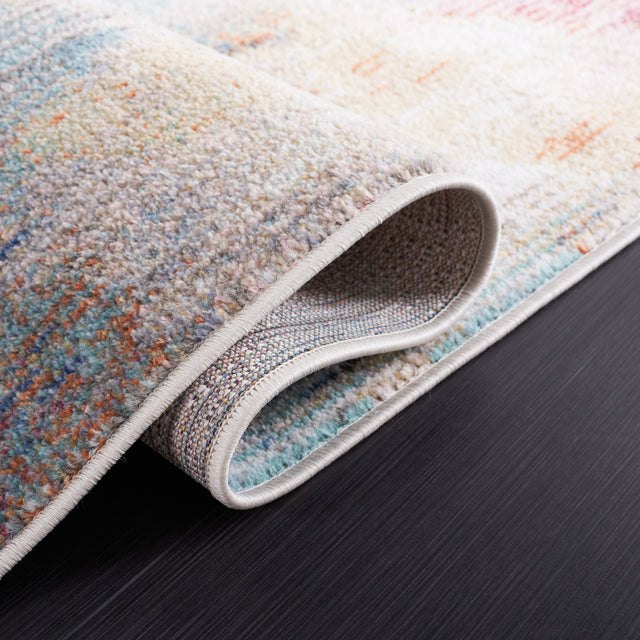 Safavieh Phoenix Phx508J Aqua/Gold Rose Rug.