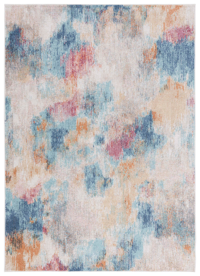 Safavieh Phoenix Phx508J Aqua/Gold Rose Rug.
