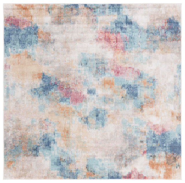 Safavieh Phoenix Phx508J Aqua/Gold Rose Rug.