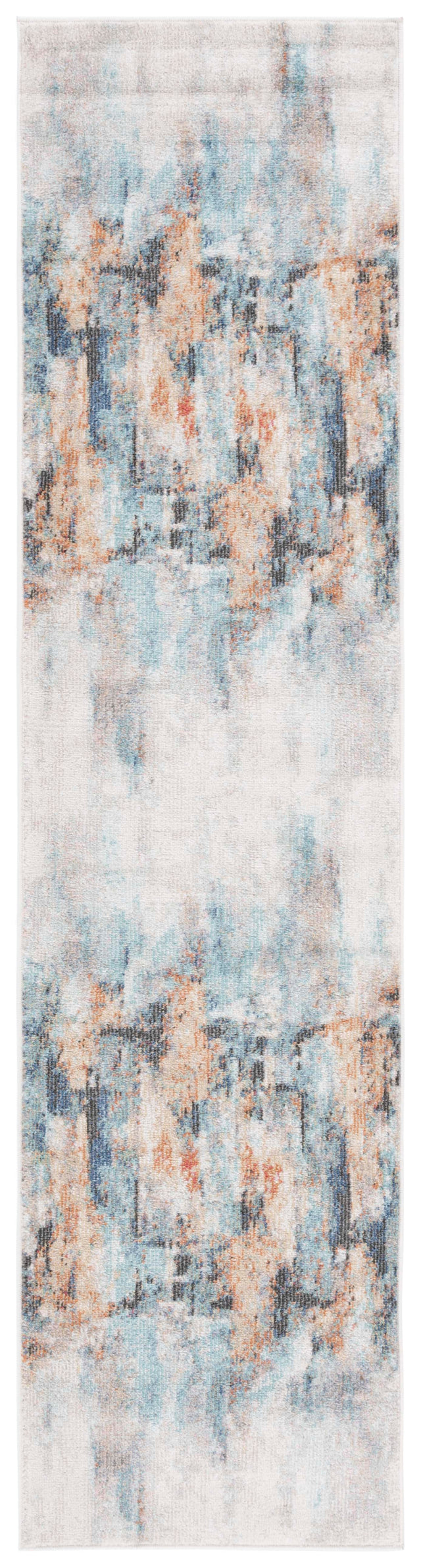 Safavieh Phoenix Phx510J Aqua/Gold Rust Rug.