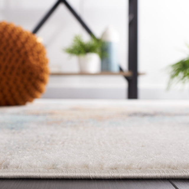 Safavieh Phoenix Phx510J Aqua/Gold Rust Rug.