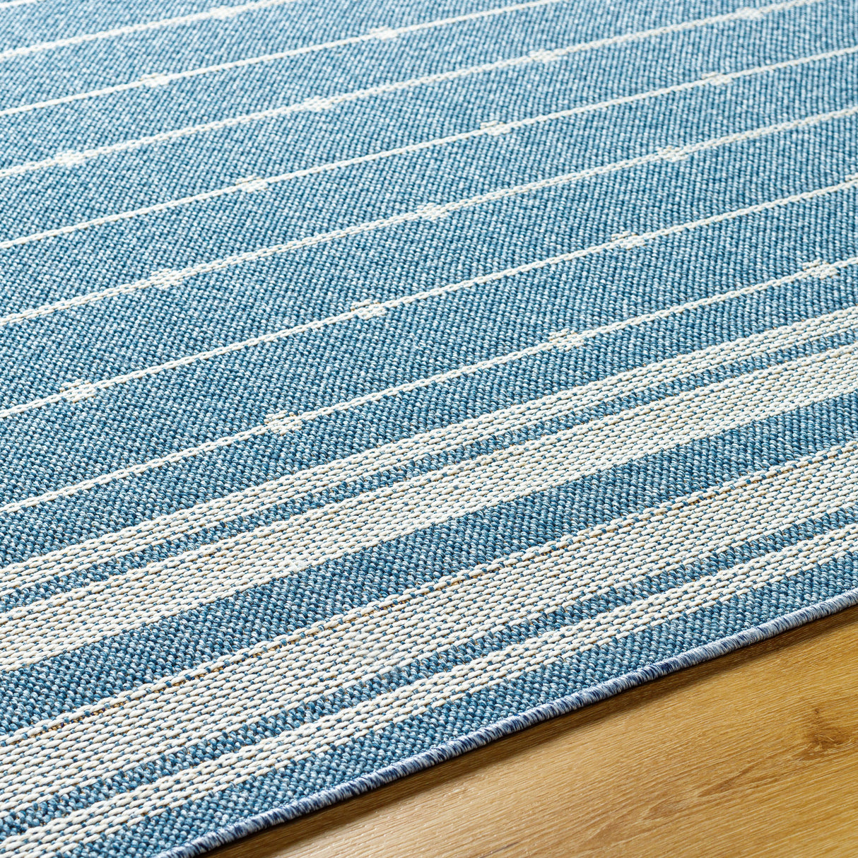 Surya Pismo Beach Pmb-2312 Pewter, Beetle Blue, Slate, Silver Rug.