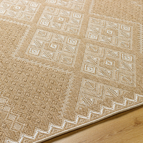 Surya Pismo Beach Pmb-2314 Khaki, Camel, Natural, Ash Rug.