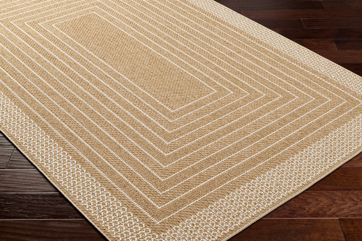 Surya Pismo Beach Pmb-2315 Camel, Khaki, Ash Rug.