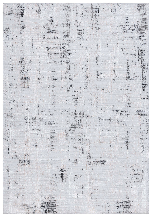 Safavieh Parker Prk100G Light Grey/Black Rug.