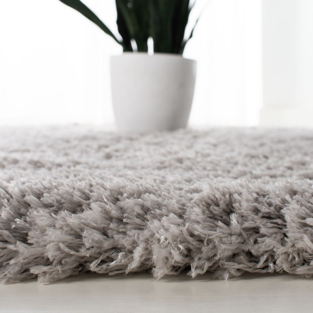 Safavieh Polar Shag Psg800D Silver Rugs