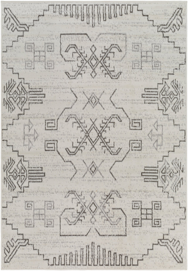 Surya Pisa Pss-2359 Light Gray, Medium Gray, Charcoal Rug.
