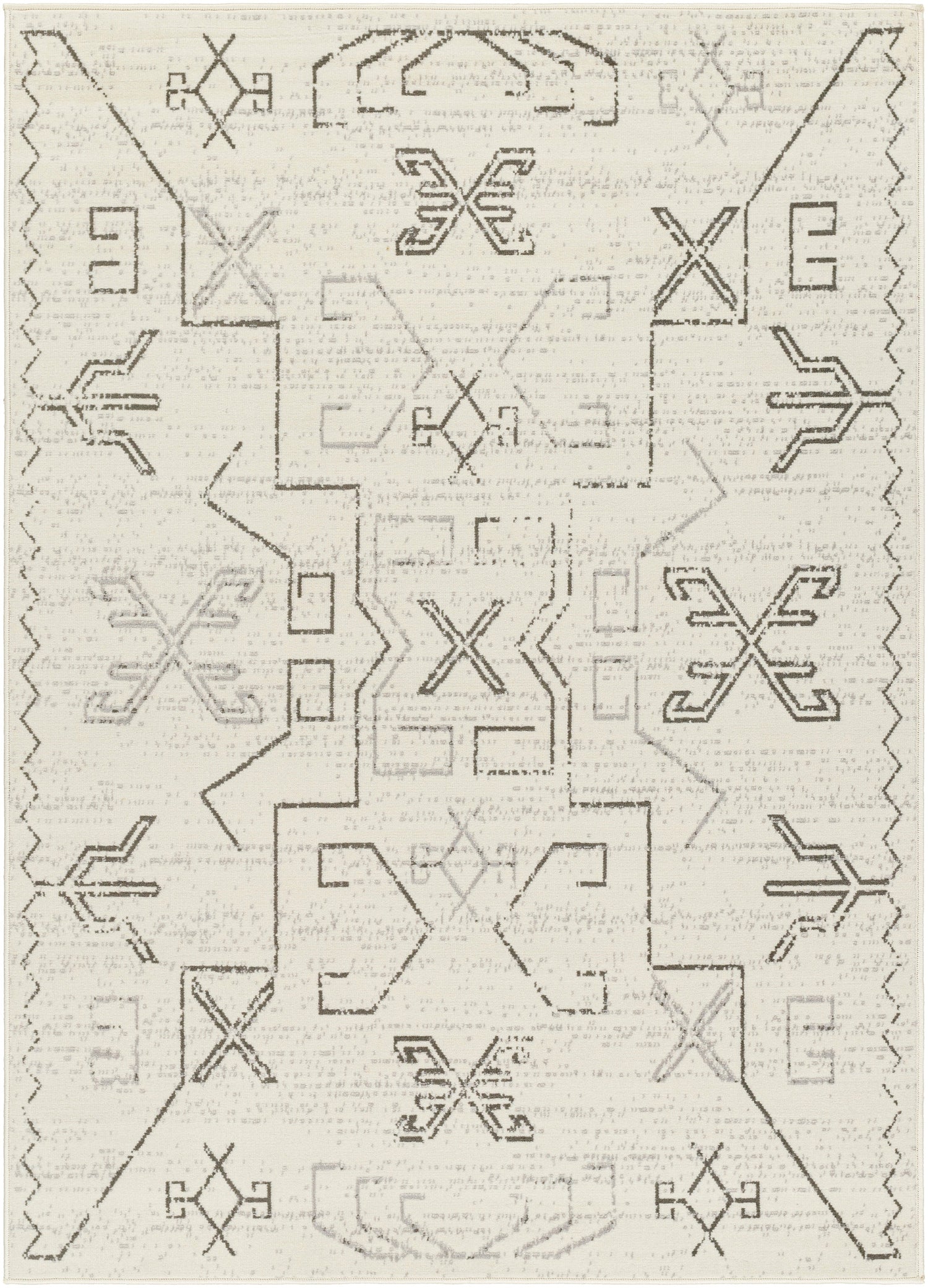 Surya Pisa Pss-2361 Light Gray, Medium Gray, Charcoal Rug.