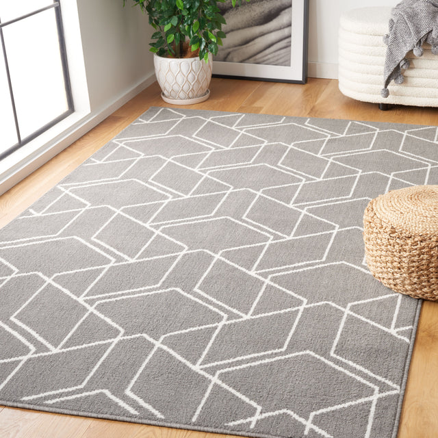 Safavieh Pyramid Pyr211F Grey/Ivory Rug.
