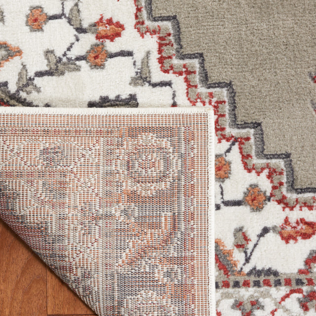 Safavieh Pyramid Pyr215F Grey/Ivory/Rust Rug.