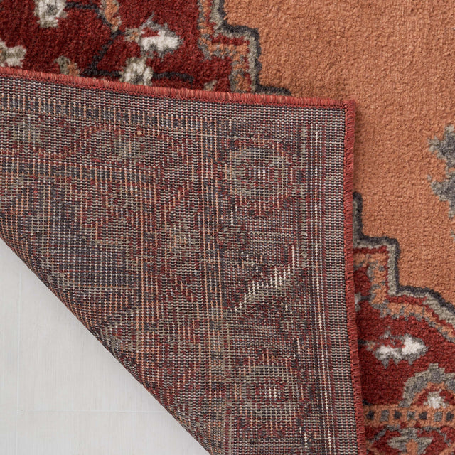 Safavieh Pyramid Pyr215P Rust/Ivory Grey Rug.