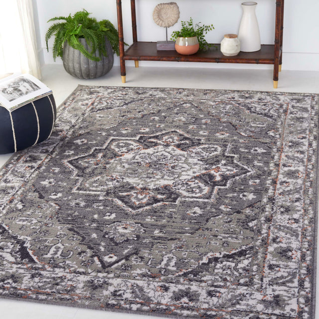 Safavieh Pyramid Pyr216F Grey/Ivory Rug.