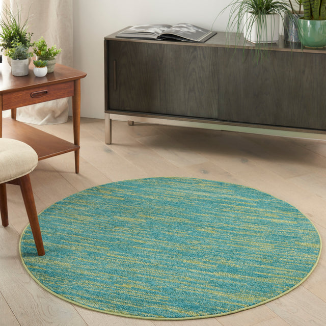 Nourison Nourison Essentials Nre01 Blue Green Rugs