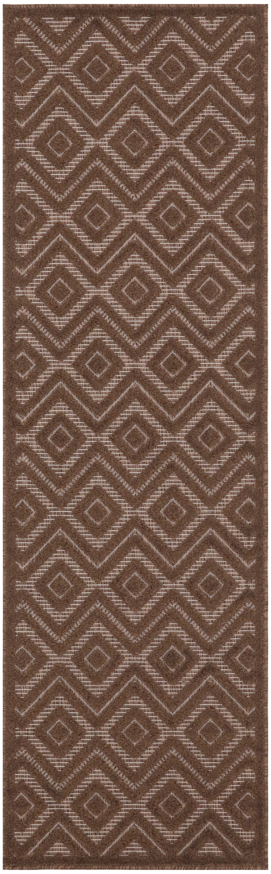 Nourison Versatile NRV01 Brown Contemporary Area Rugs