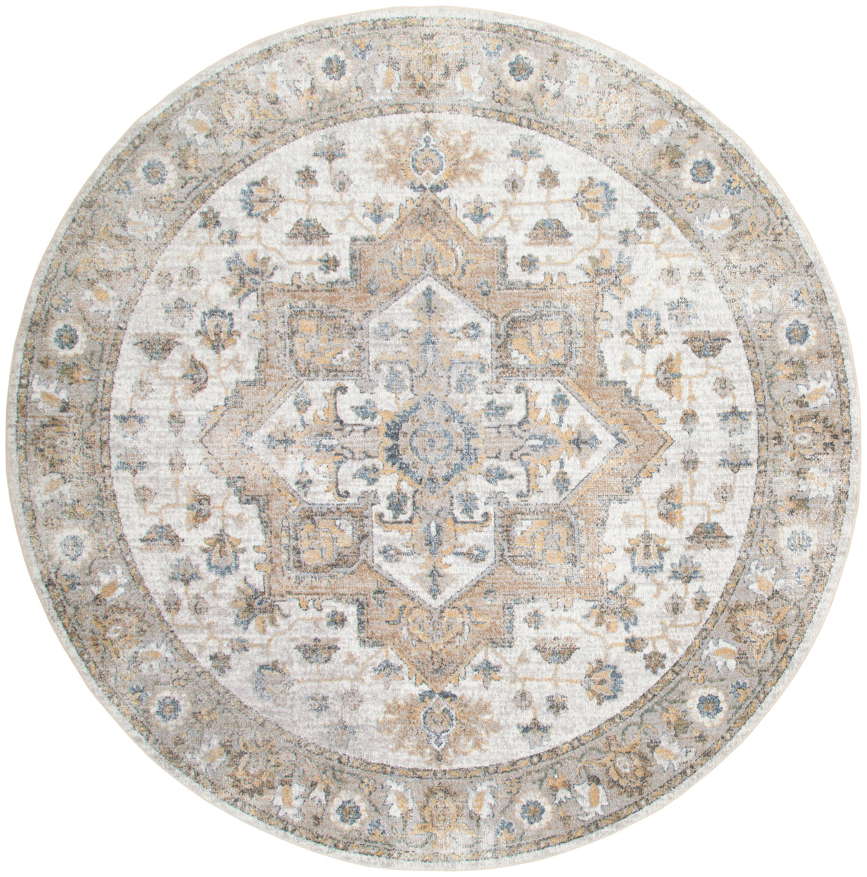 Nourison Astra Machine Washable Asw12 Silver Grey Rug