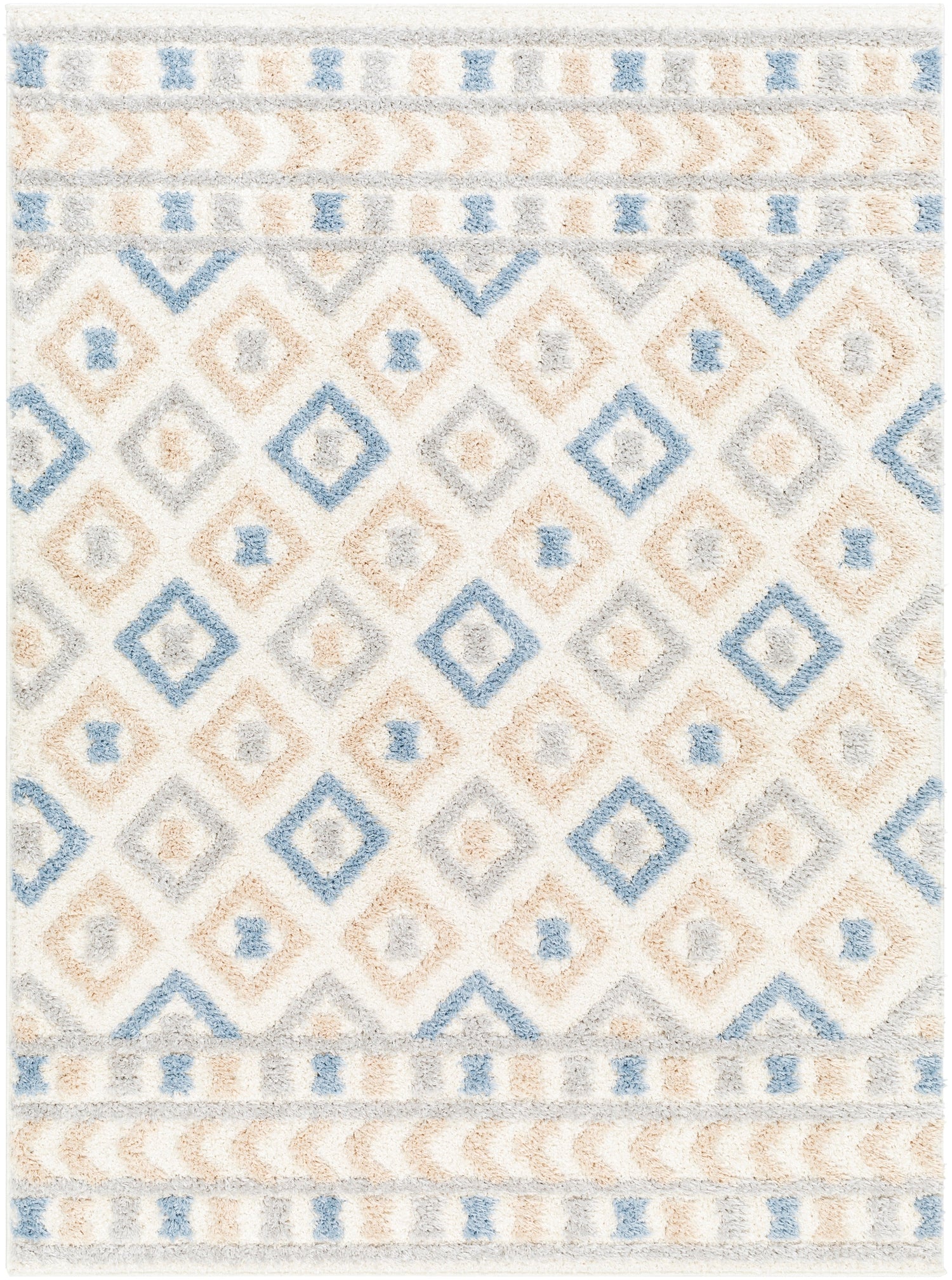 Surya Rodos Rdo-2337 Off-White, Light Silver, Light Grey, Slate Rug.