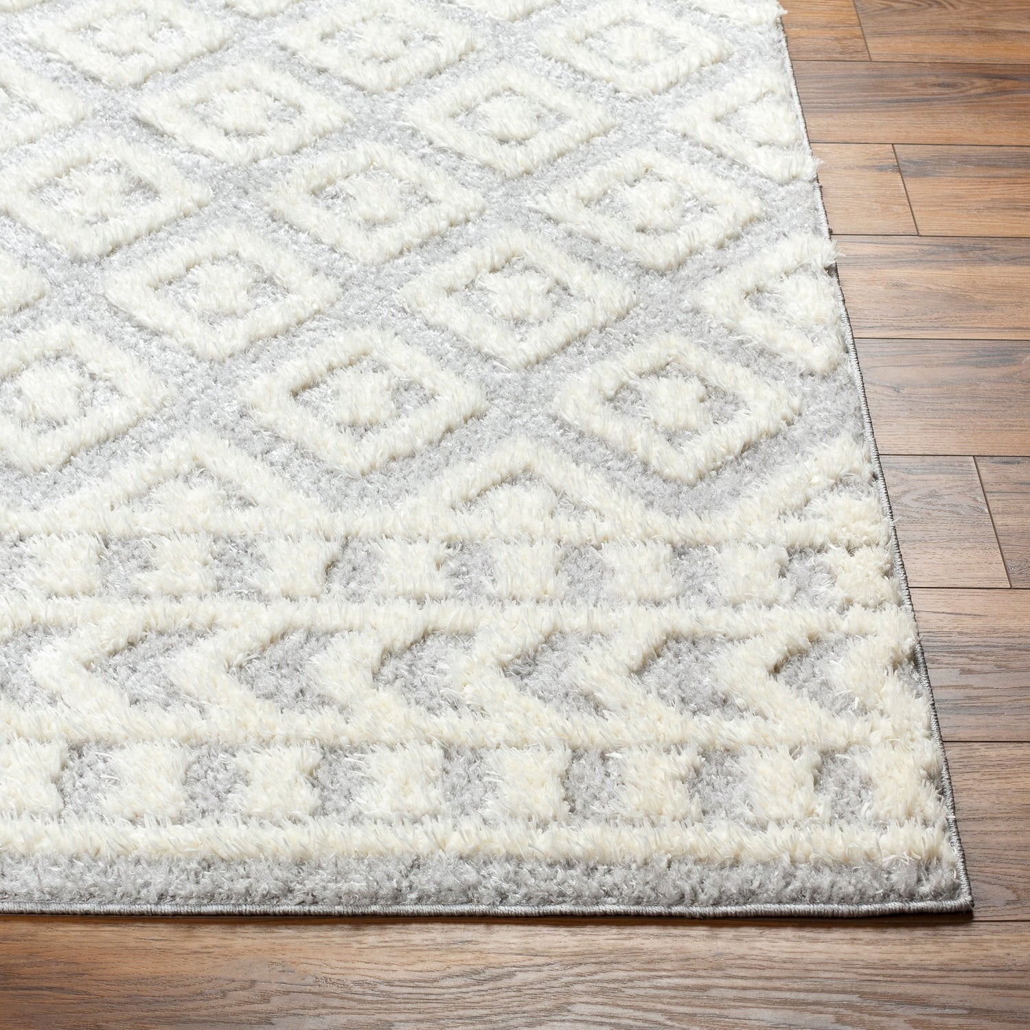 Surya Rodos Rdo-2338 Off-White, Light Grey, Light Silver, Pale Slate, Silver Rug.