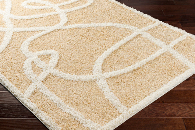 Surya Rodos Rdo-2340 Tan, Wheat, Pearl, Beige Rug.