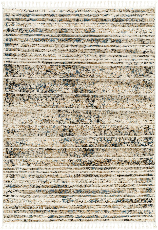 Surya Rudy Rdy-2301 Gray, Ivory, Light Beige, Navy, Cream, Charcoal Rug.