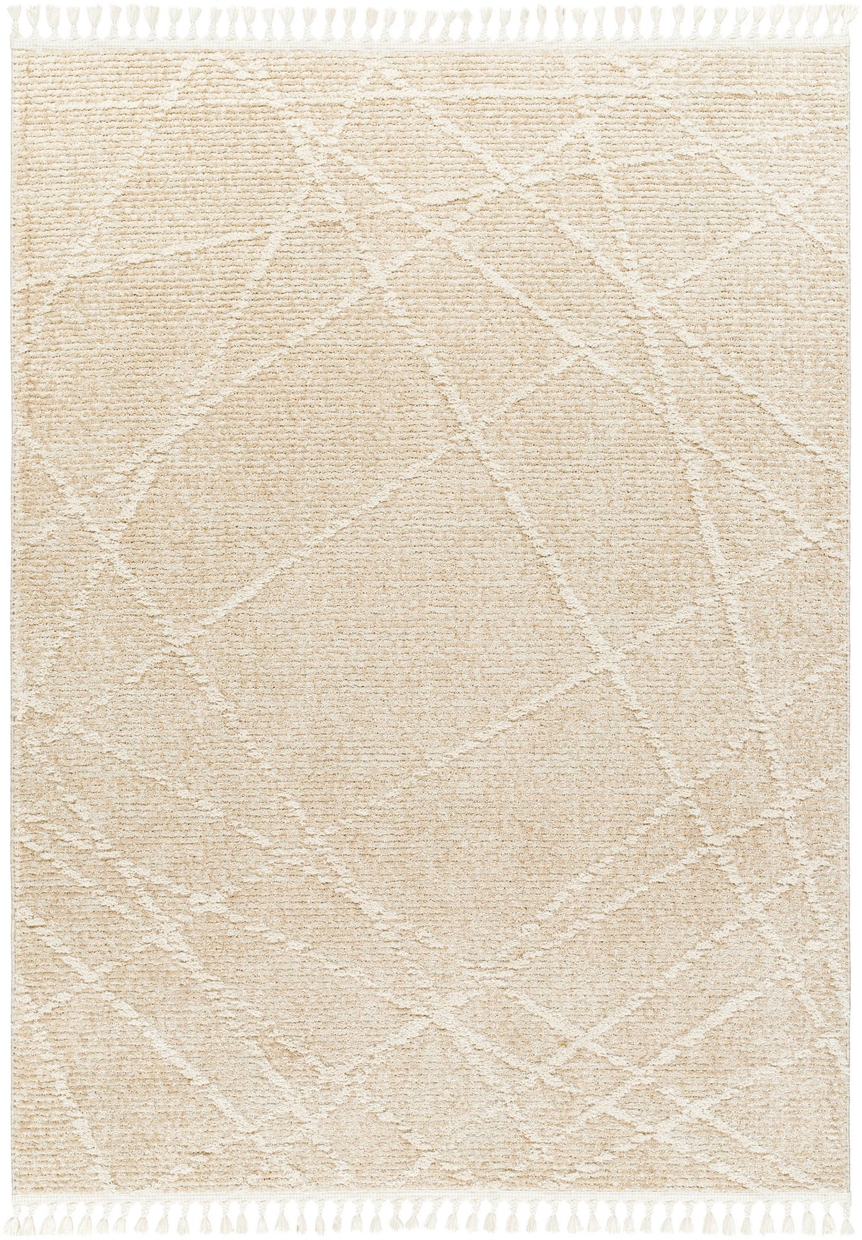 Surya Rudy Rdy-2307 Gray, Light Beige, Ivory, Cream Rug.