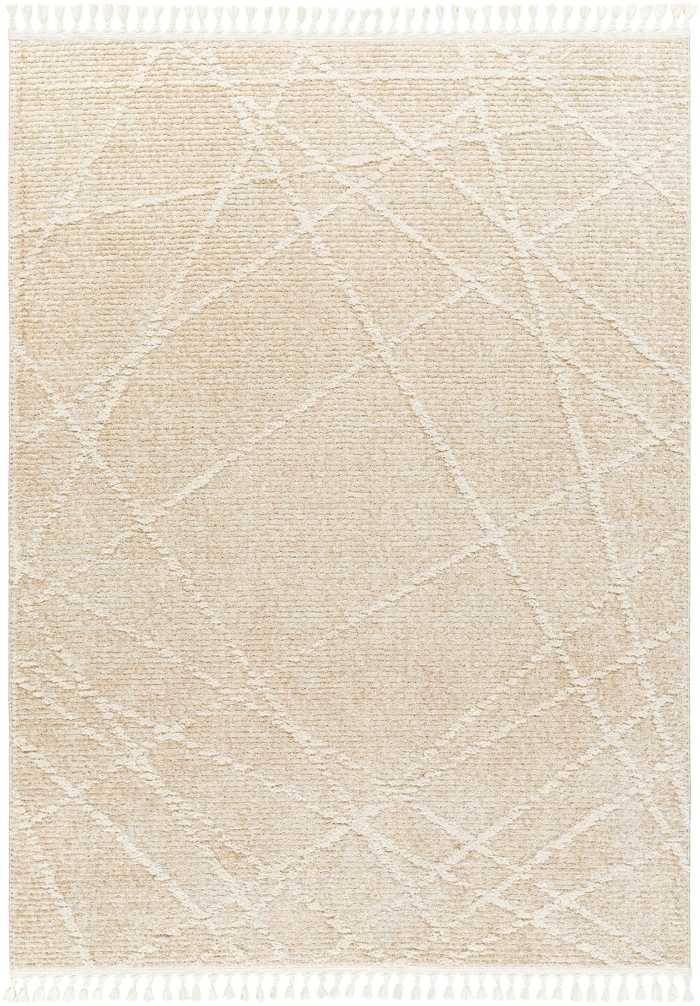Surya Rudy Rdy-2307 Gray, Light Beige, Ivory, Cream Rug.
